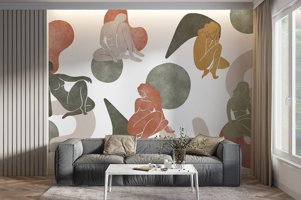 Group of women sitting on a circle Group of women sitting on a circle