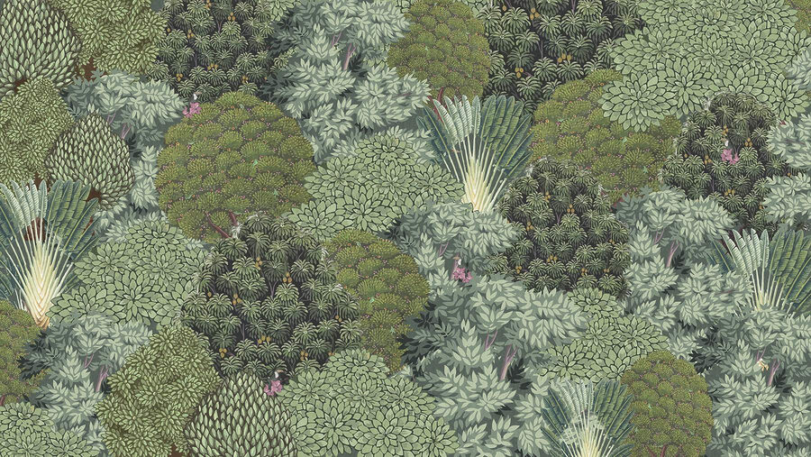 Large group of trees