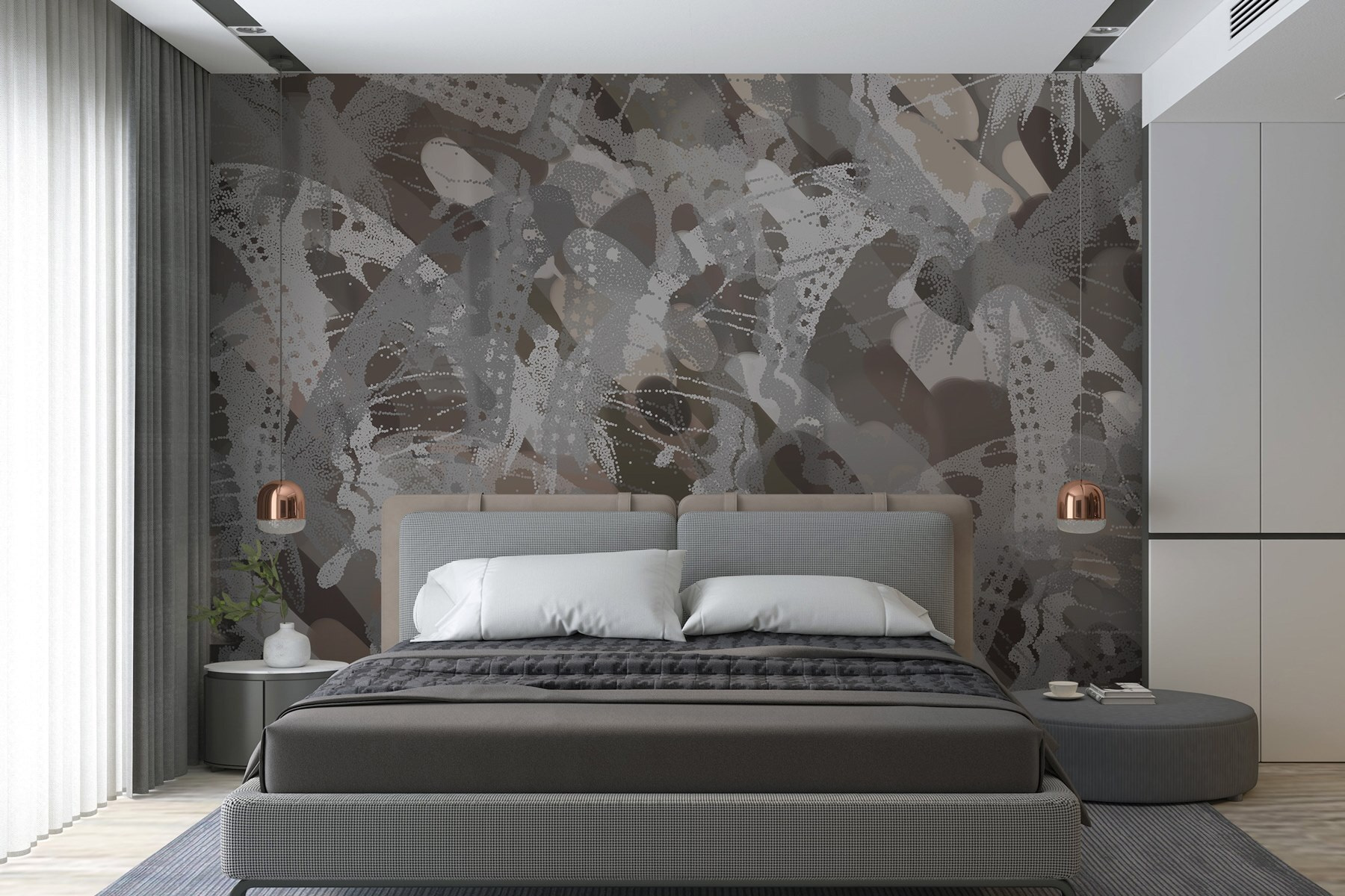 Delicate patterns in soft hues