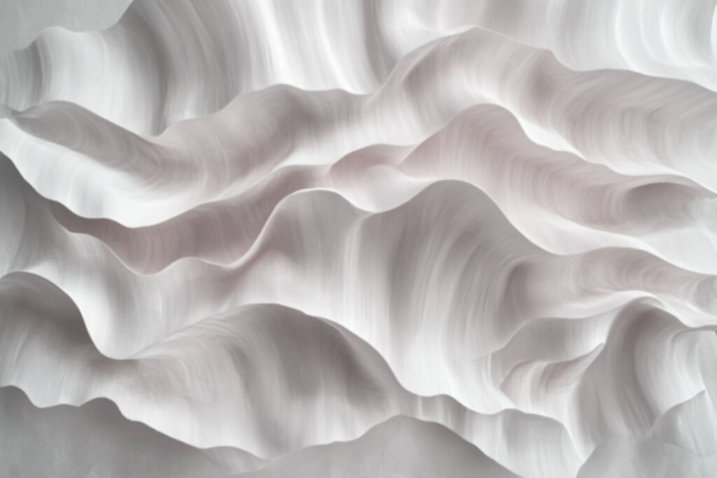 Soft waves of flowing texture Soft waves of flowing texture