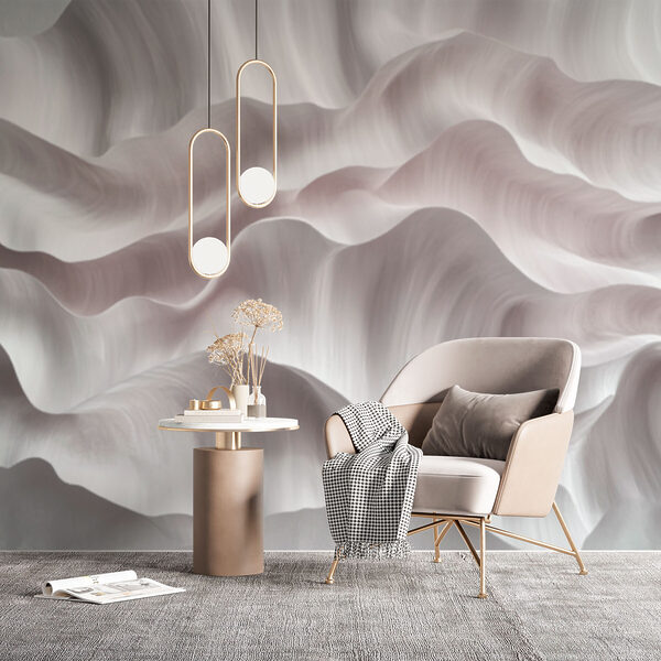 Soft waves of flowing texture Soft waves of flowing texture