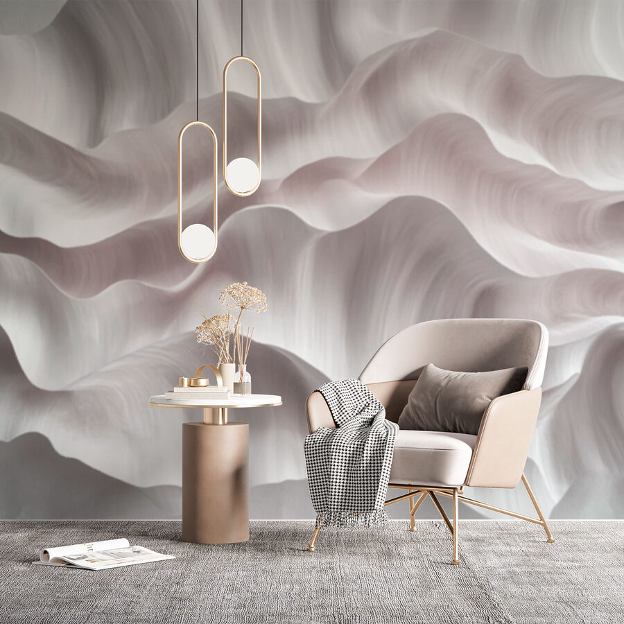 Soft waves of flowing texture Soft waves of flowing texture