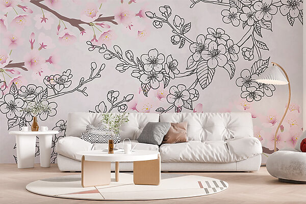 Delicate blossoms in soft pastels Delicate blossoms in soft pastels