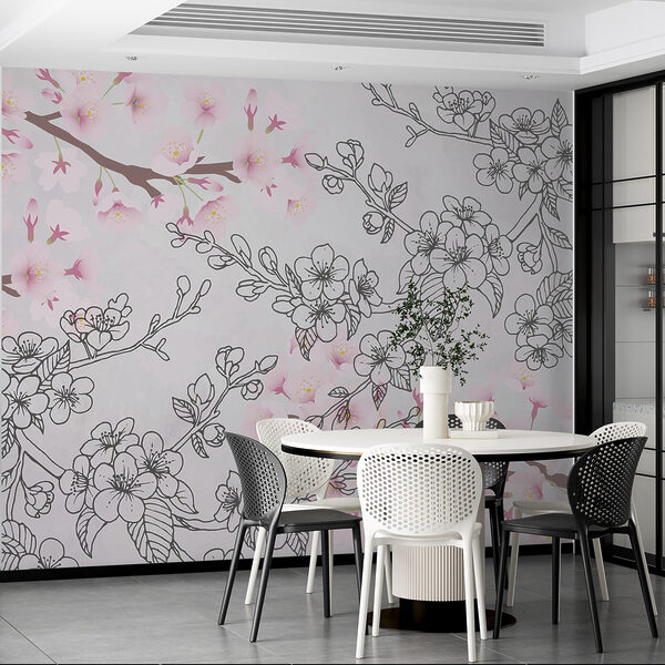 Delicate blossoms in soft pastels Delicate blossoms in soft pastels
