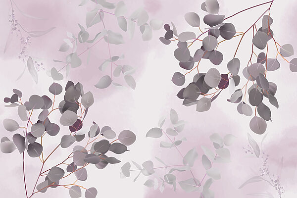 Delicate leaves on soft background Delicate leaves on soft background