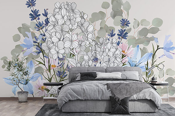 Delicate blooms in soft hues Delicate blooms in soft hues