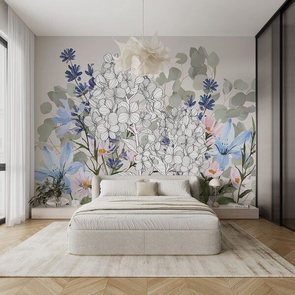Delicate blooms in soft hues Delicate blooms in soft hues