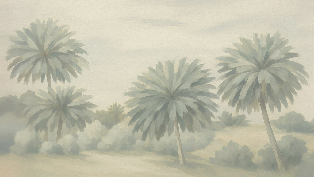 Group of palm trees Group of palm trees