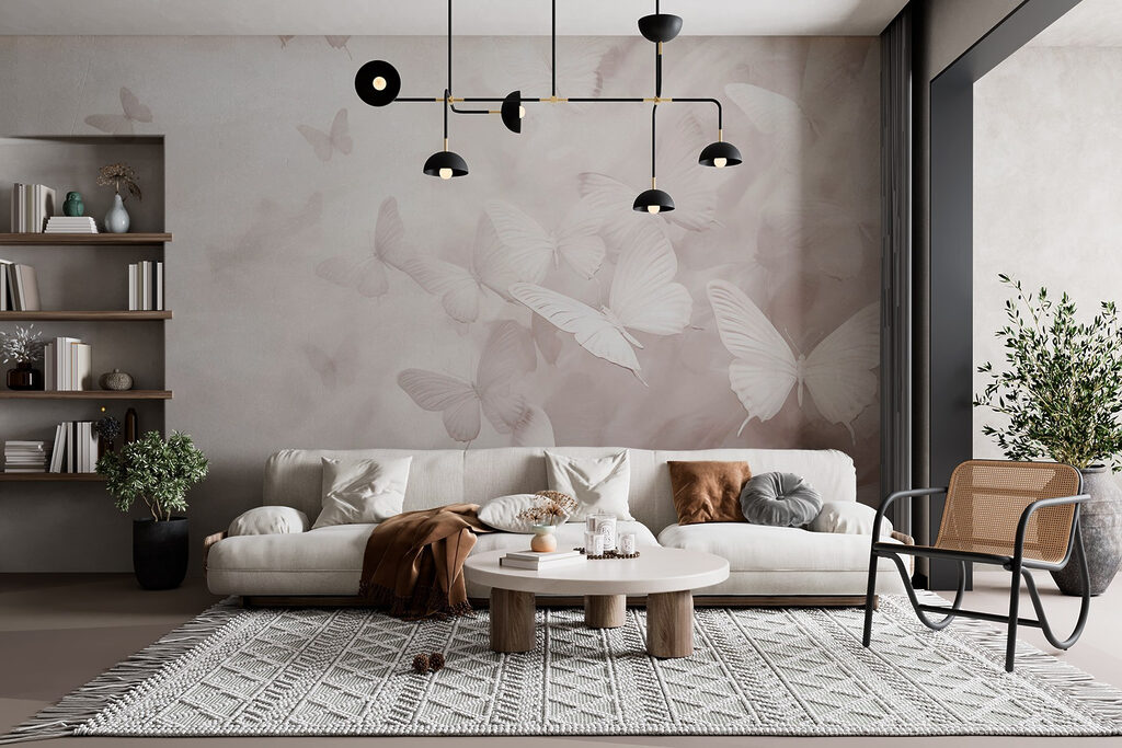 Group of butterflies flying Group of butterflies flying