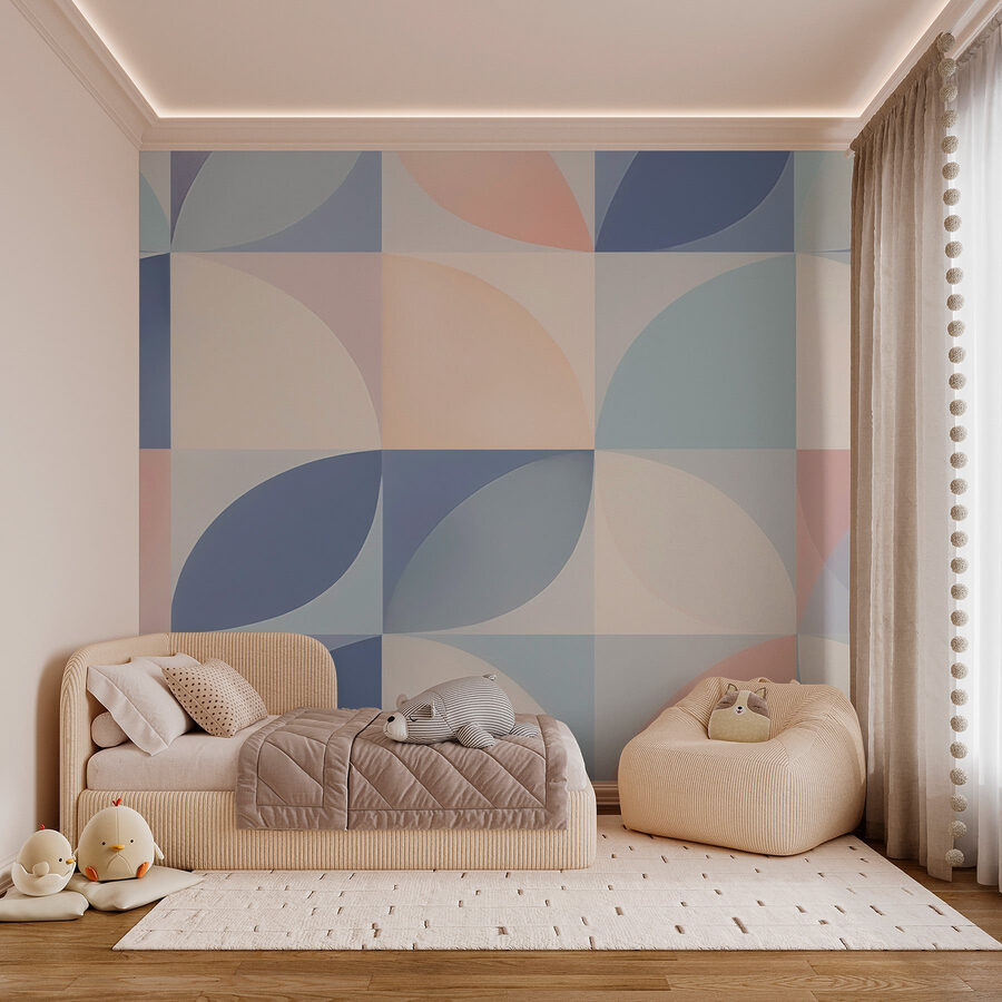 Wall murals Teddy bear sitting on a cloud - Image 7