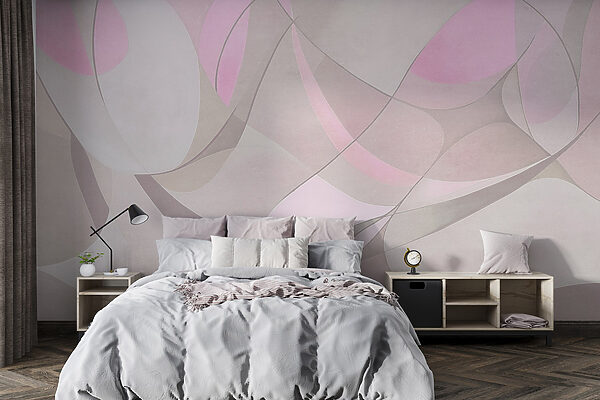 Pink and grey art Pink and grey art