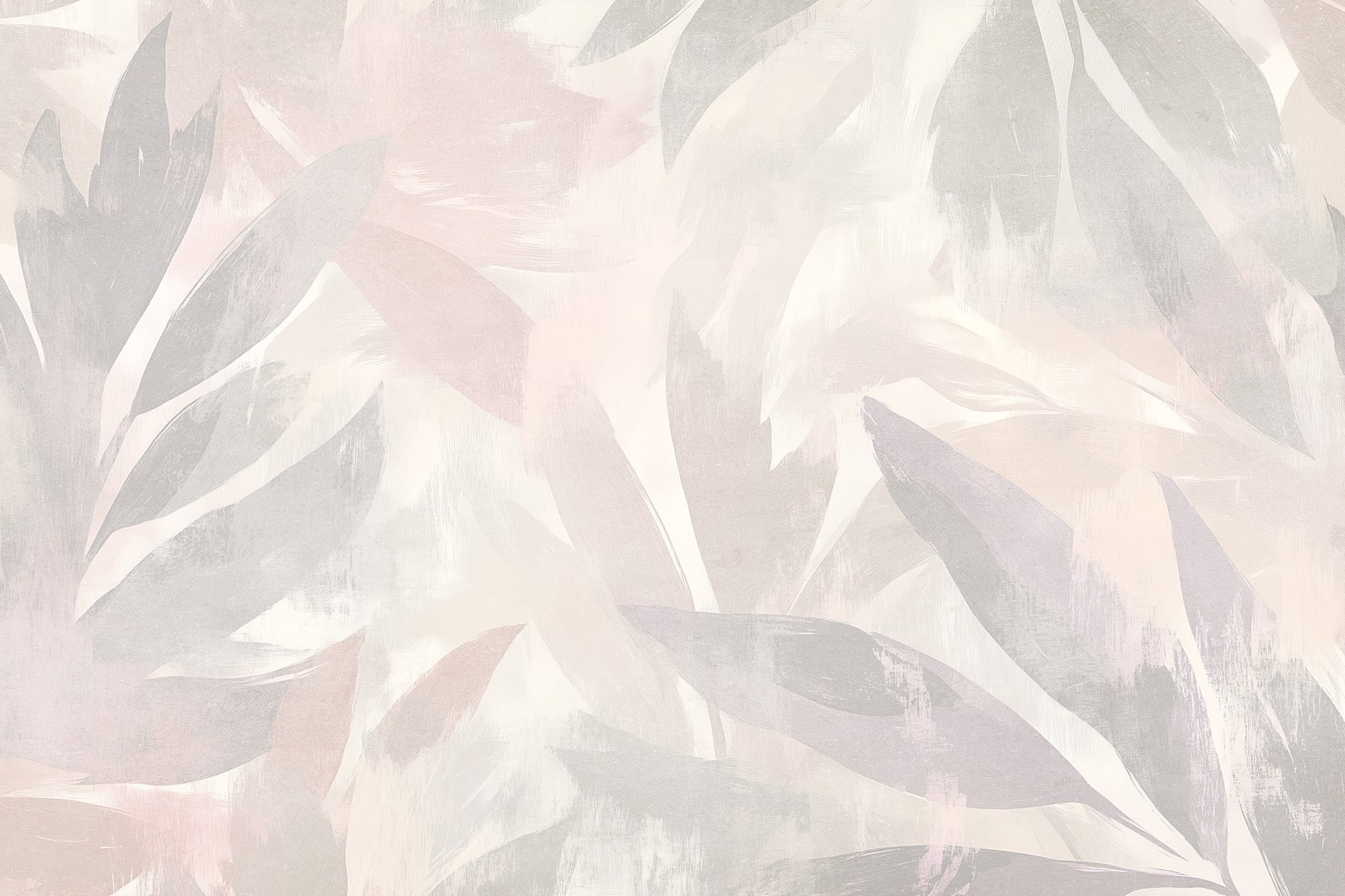 White and pink background with leaves