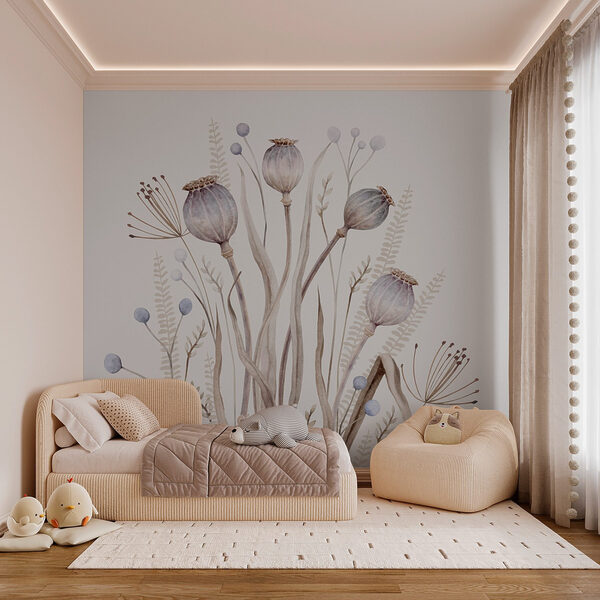 Watercolor painting of flowers and plants Watercolor painting of flowers and plants
