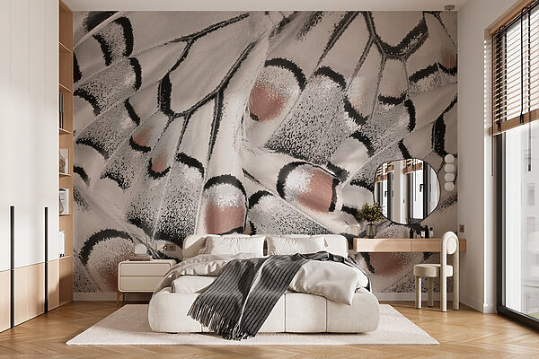 Intricate patterns in delicate fabric. Intricate patterns in delicate fabric.