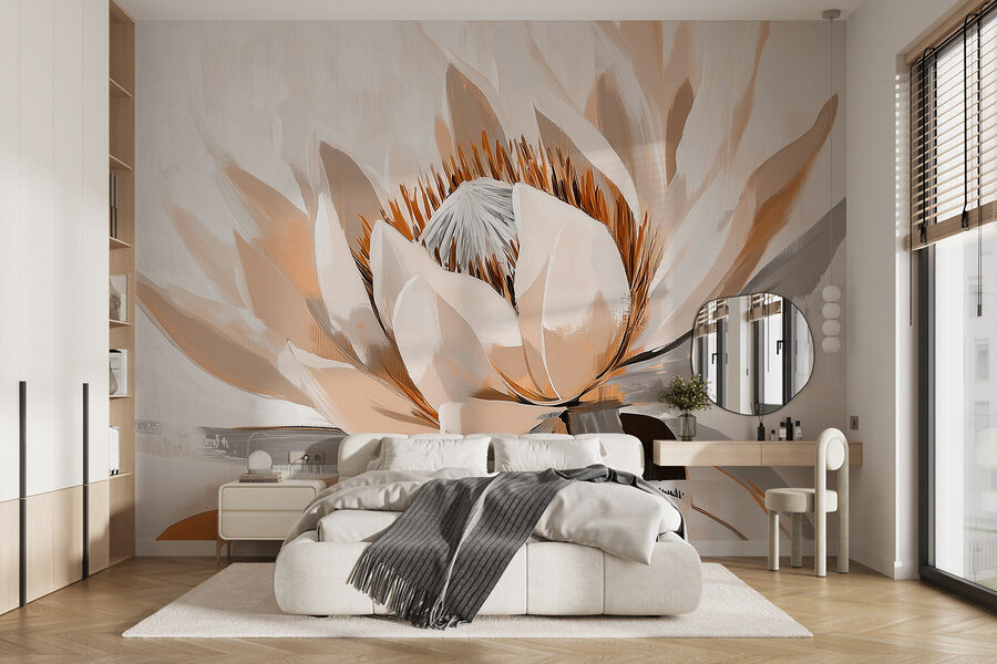 Elegant lotus in soft hues. Elegant lotus in soft hues.
