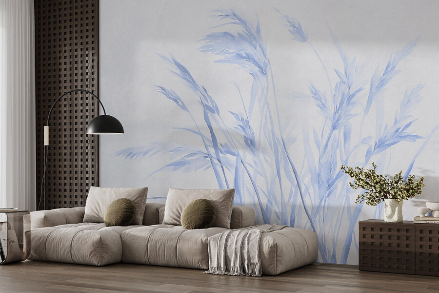 Delicate grasses in soft hues. Delicate grasses in soft hues.