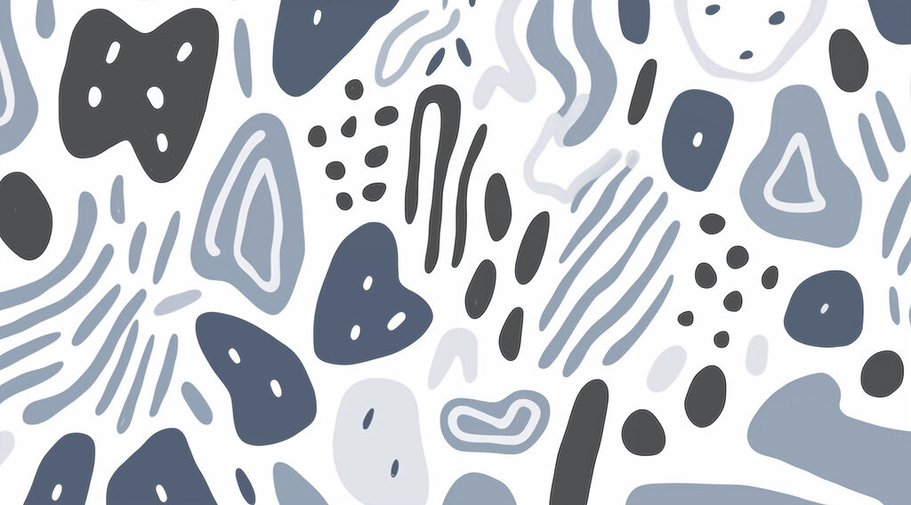 Pattern of different shapes and colors Pattern of different shapes and colors
