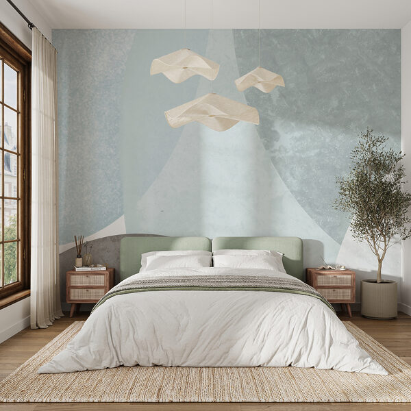Abstract shapes in soft colors. Abstract shapes in soft colors.