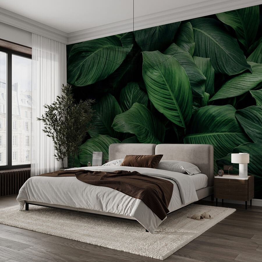 Large green leaves Large green leaves