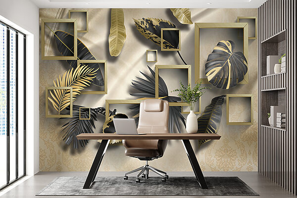 Luxurious foliage in elegant frames Luxurious foliage in elegant frames