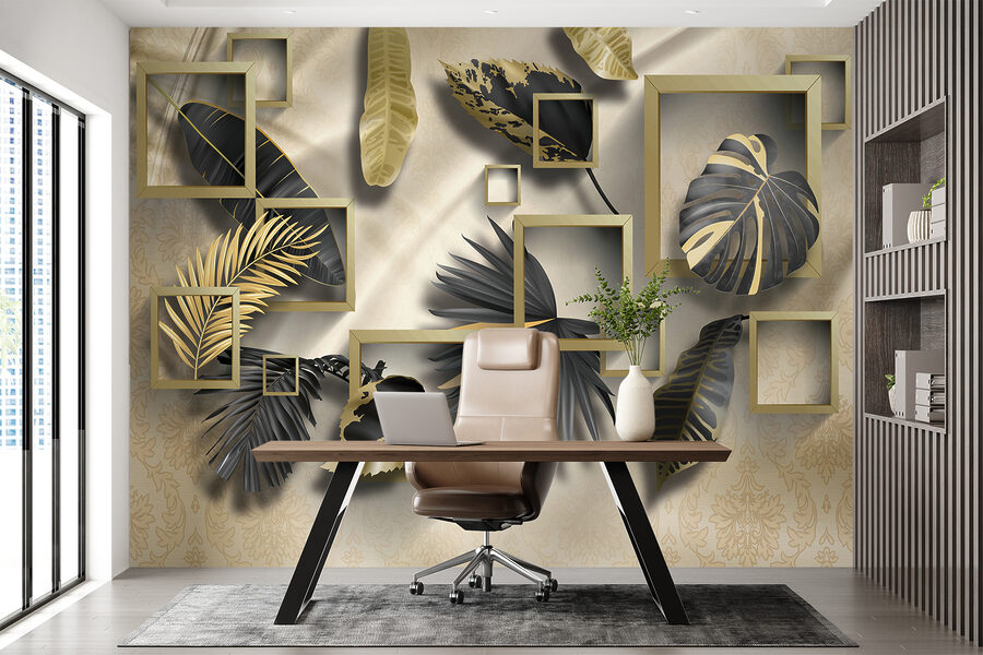 Luxurious foliage in elegant frames Luxurious foliage in elegant frames
