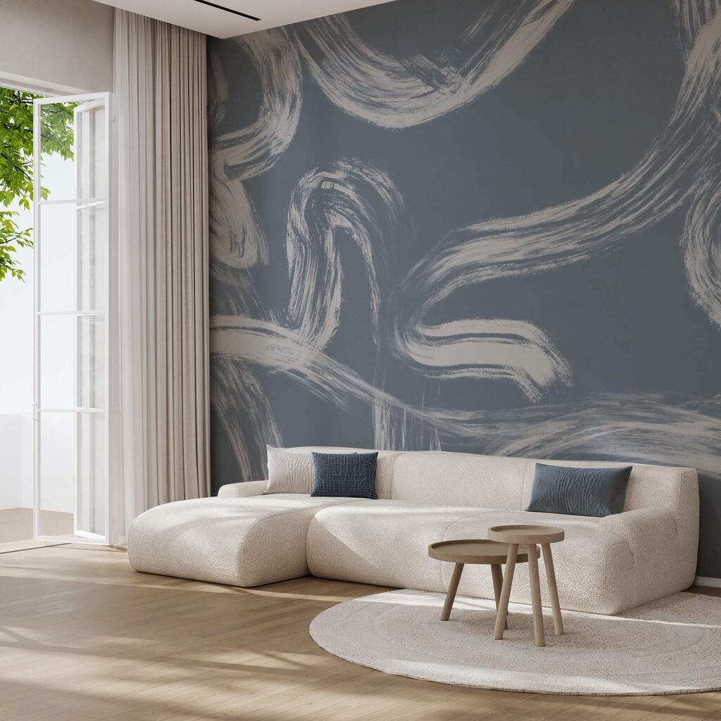 Grey and white pattern