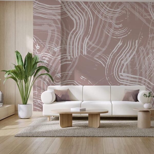 White lines on a pink background White lines on a pink background
