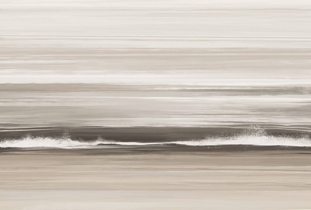 White and brown beach