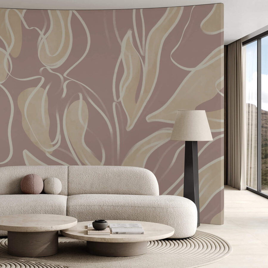 Nature-inspired leaf pattern design. Nature-inspired leaf pattern design.