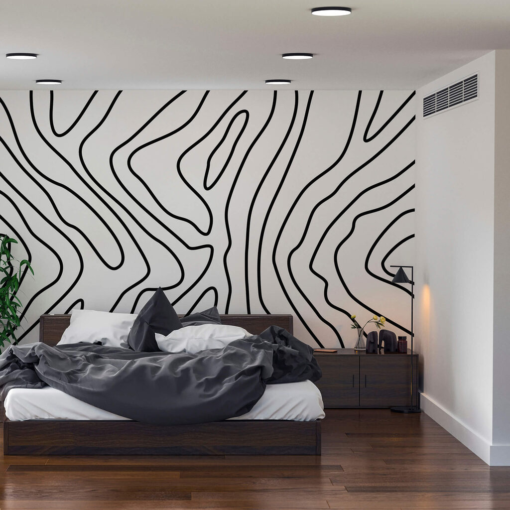 Black and white pattern Black and white pattern