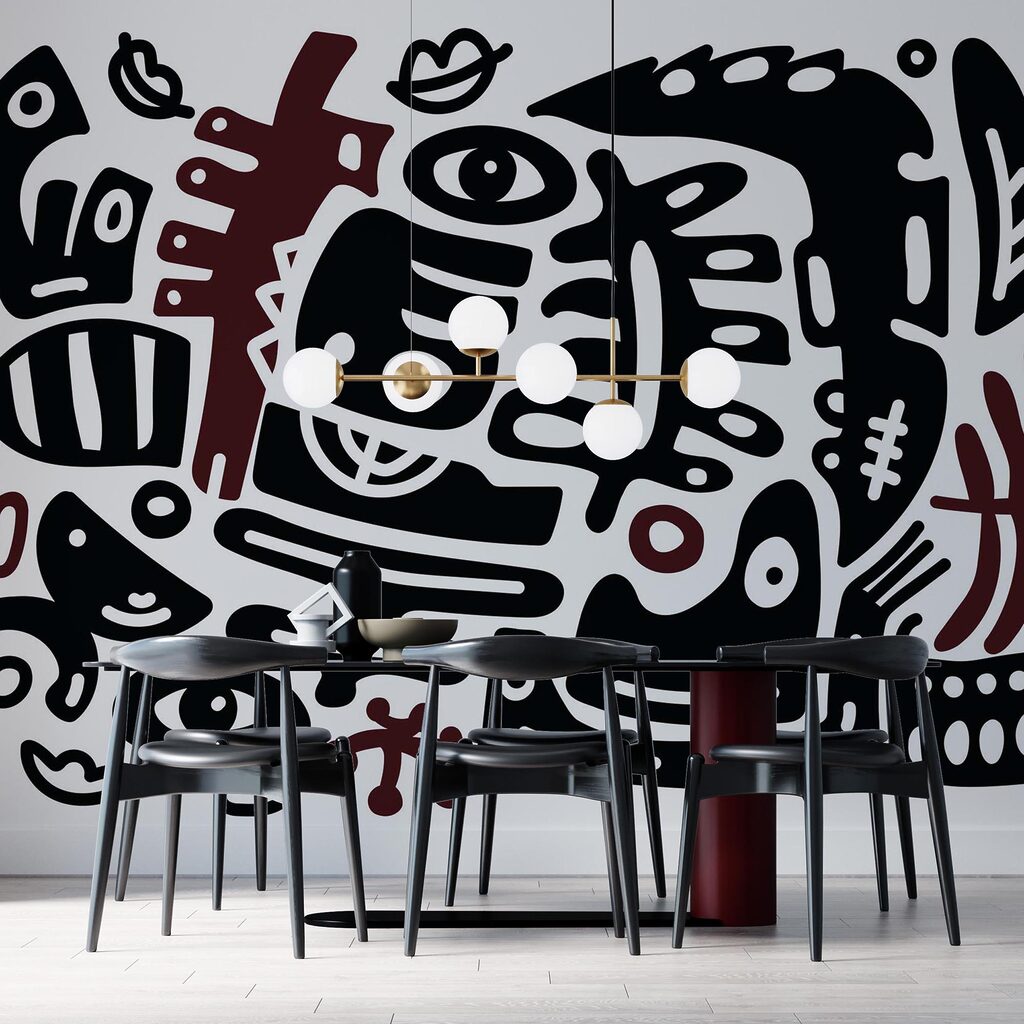 Black and white art Black and white art