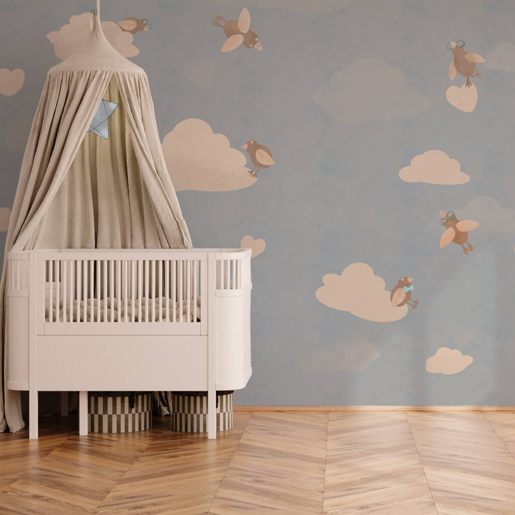 Pattern of birds flying in the sky Pattern of birds flying in the sky