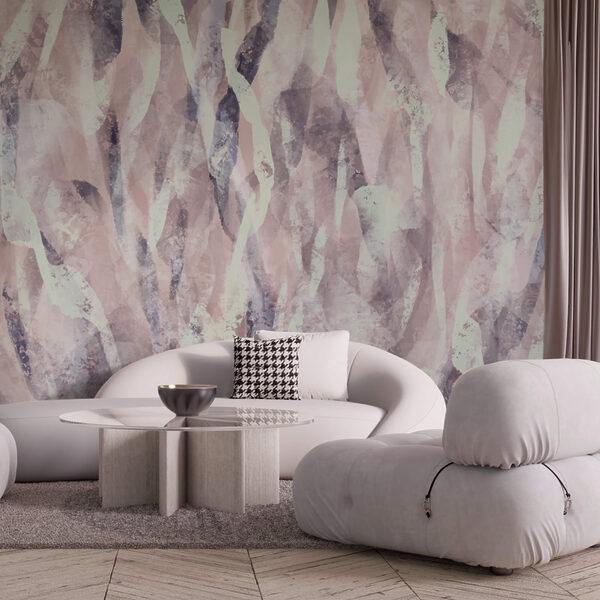 - Soft hues create gentle movement. - Soft hues create gentle movement.