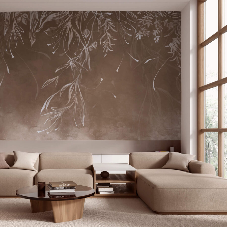 Delicate patterns in soft tones.