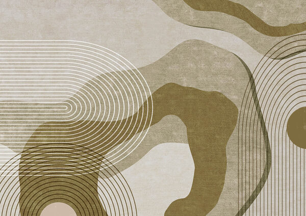 Abstract curves and lines in harmony. Abstract curves and lines in harmony.