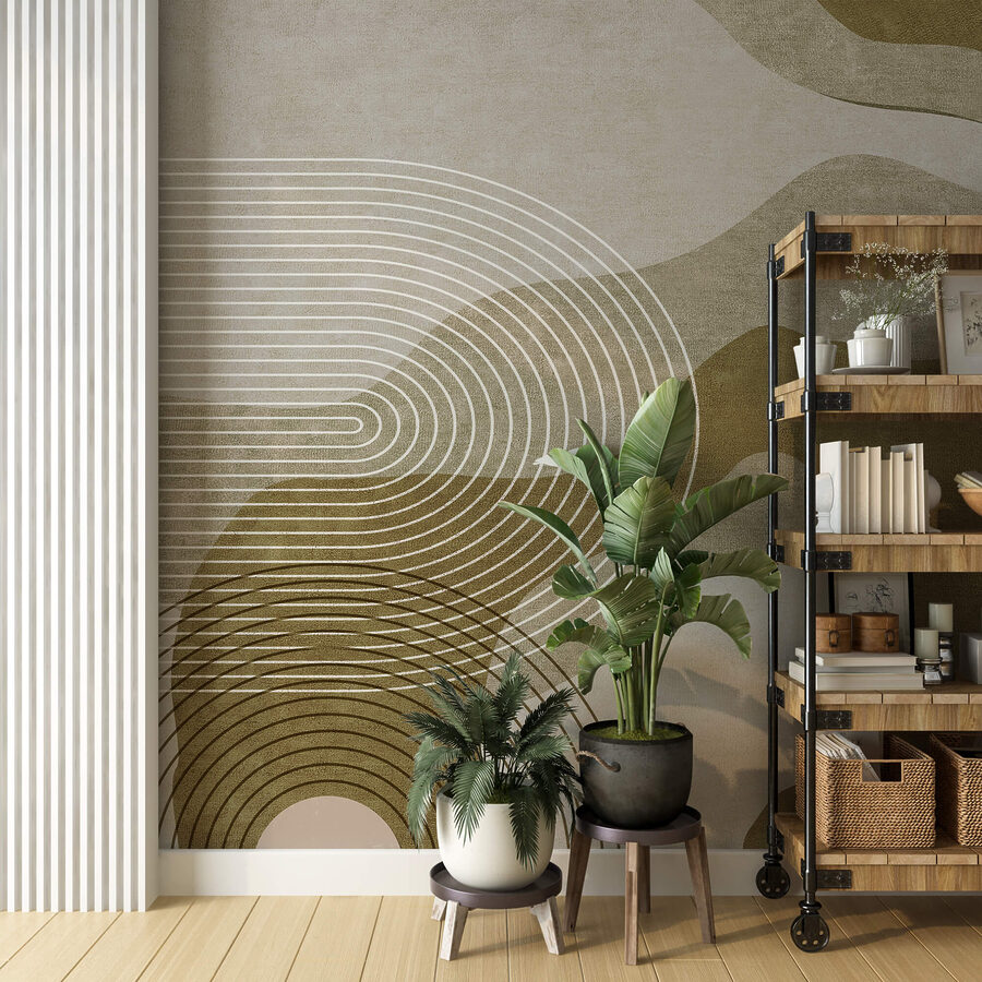 Abstract curves and lines in harmony. Abstract curves and lines in harmony.