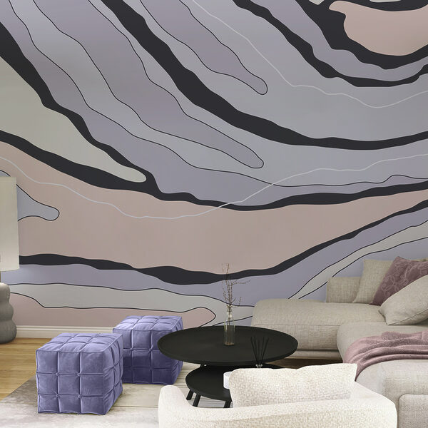 Abstract lines in soft colors. Abstract lines in soft colors.
