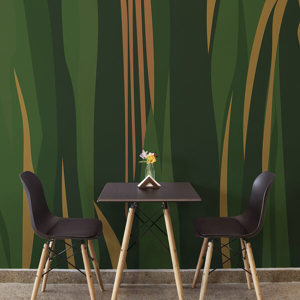 Green and brown striped pattern Green and brown striped pattern