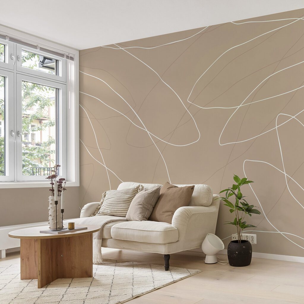 Brown and white background with lines Brown and white background with lines