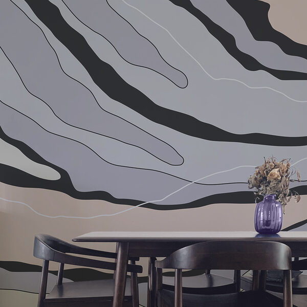 Abstract lines in soft colors. Abstract lines in soft colors.