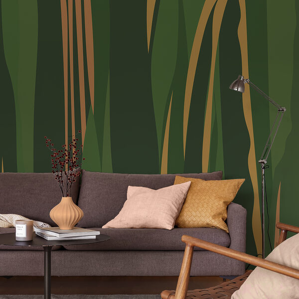 Green and brown striped pattern Green and brown striped pattern