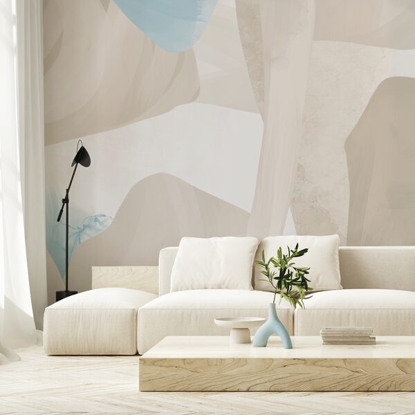 Abstract shapes in soft colors Abstract shapes in soft colors