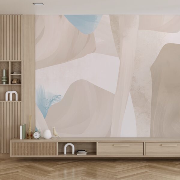 Abstract shapes in soft colors Abstract shapes in soft colors