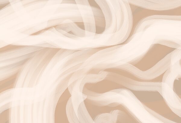 White swirls on a tan background White swirls on a tan background