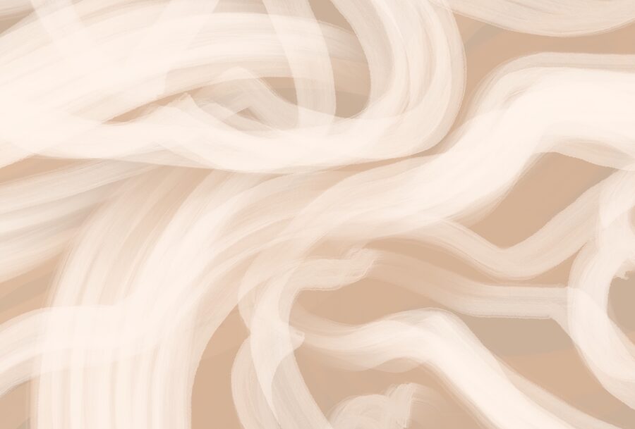 White swirls on a tan background White swirls on a tan background