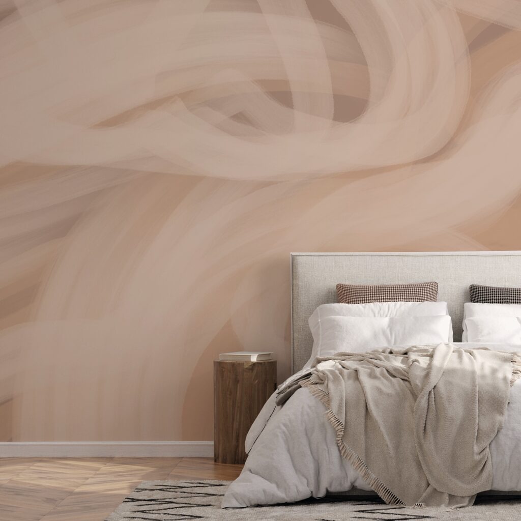 Soft waves in warm tones Soft waves in warm tones