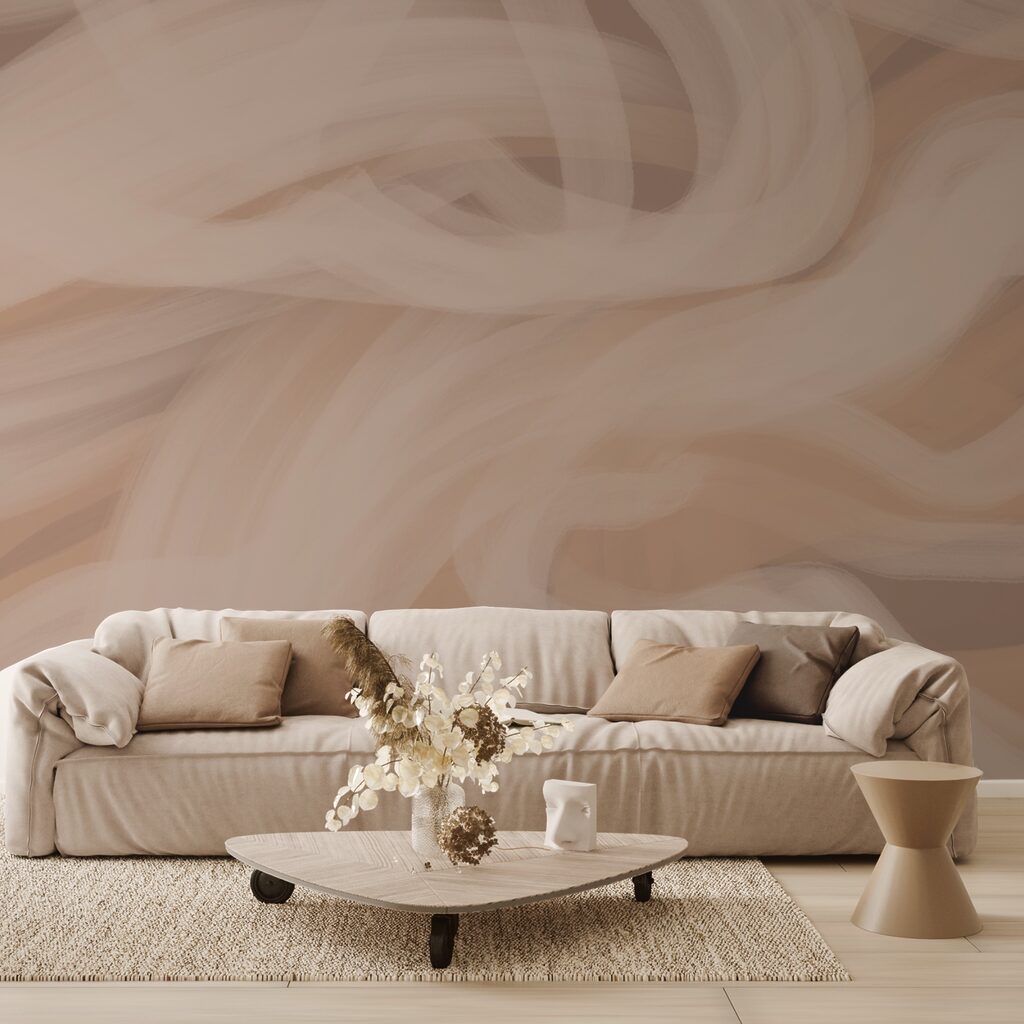 Soft waves in warm tones Soft waves in warm tones