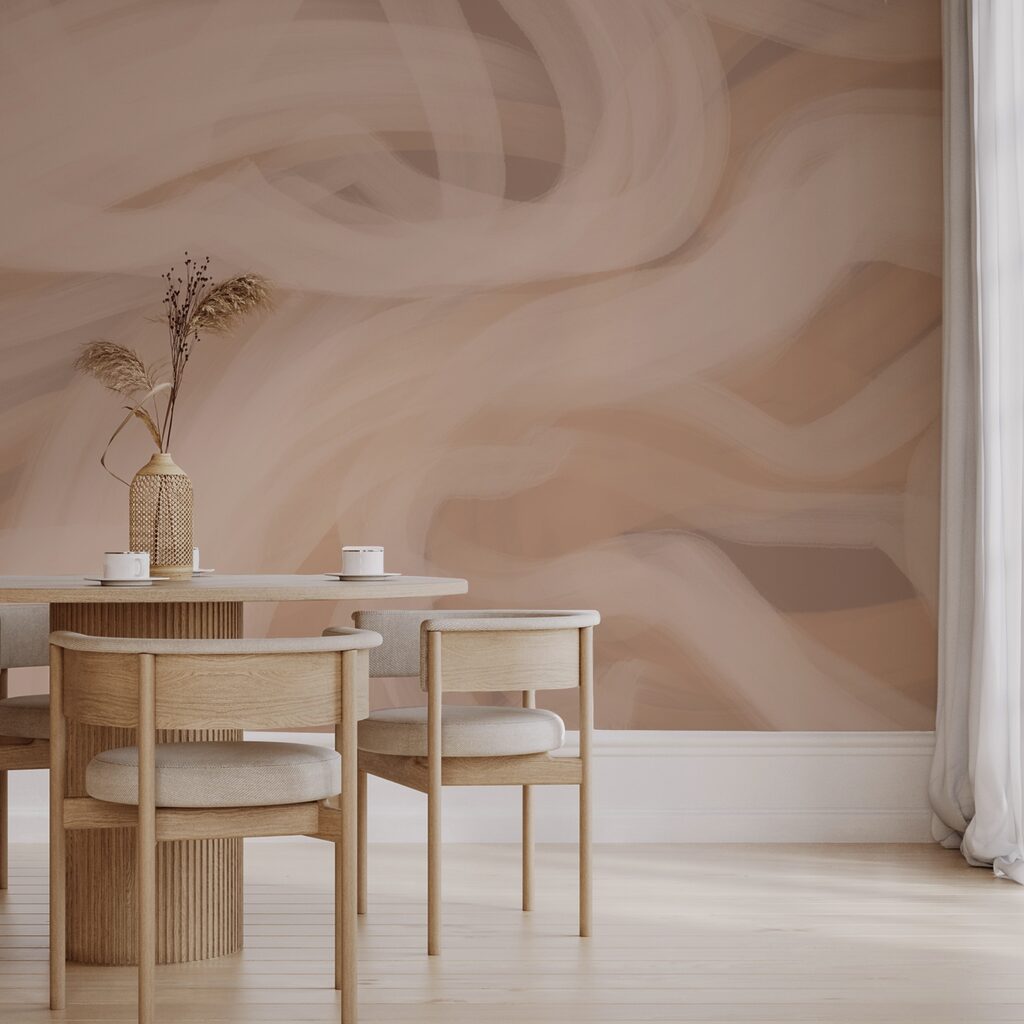 Soft waves in warm tones Soft waves in warm tones