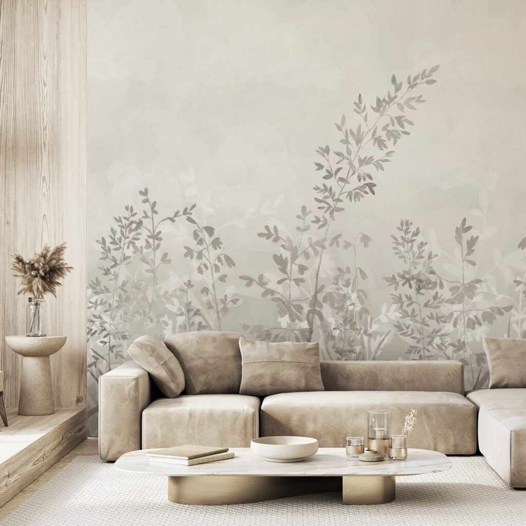 Gentle flora in soft hues