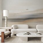 Wall murals Group of birds flying in the sky